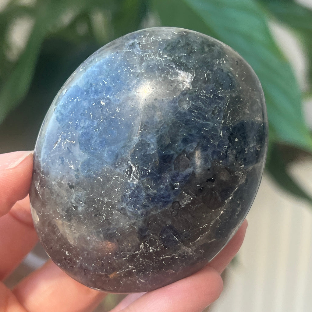 Palmstone Iolit (safir de apa) din Madagascar model 9, pietre semipretioase - druzy.ro 4 