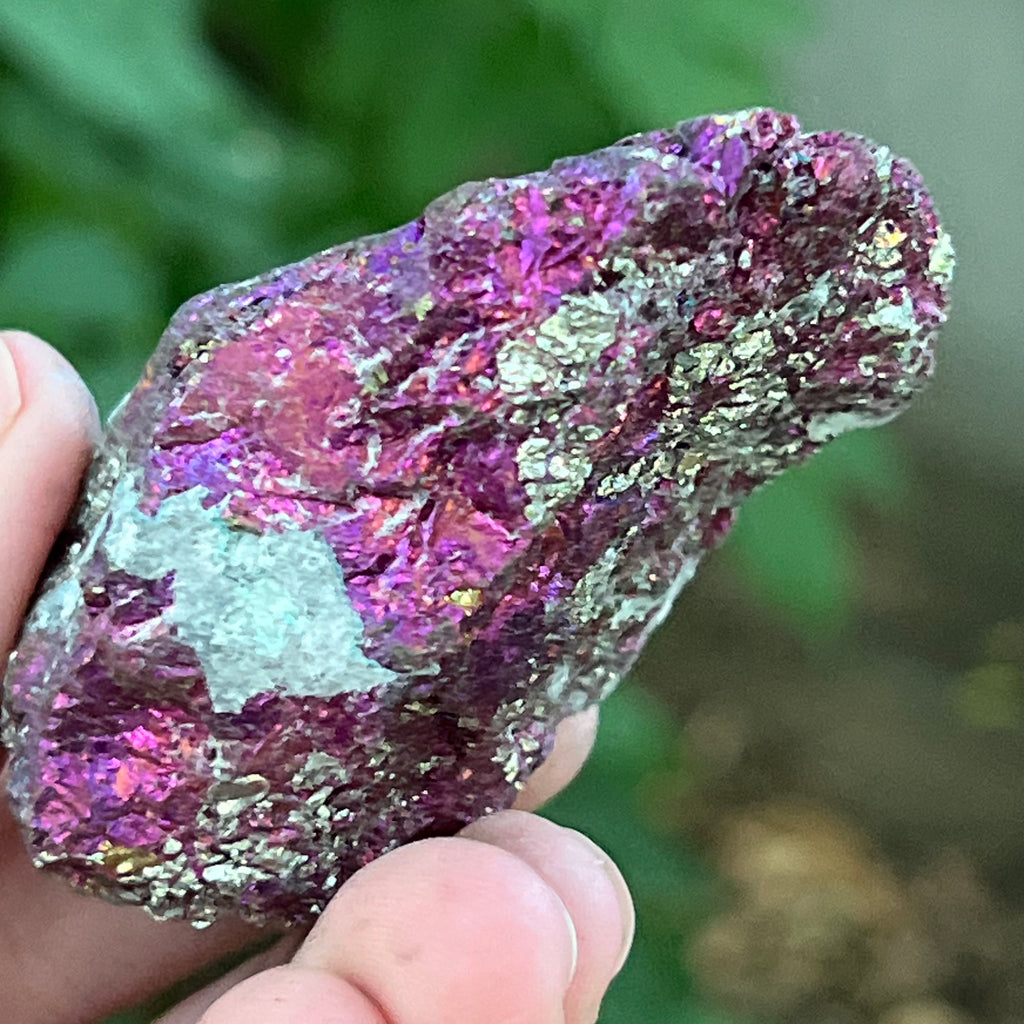 Calcopirita iridescentă din Mexic model 2, pietre semipretioase - druzy.ro 1 