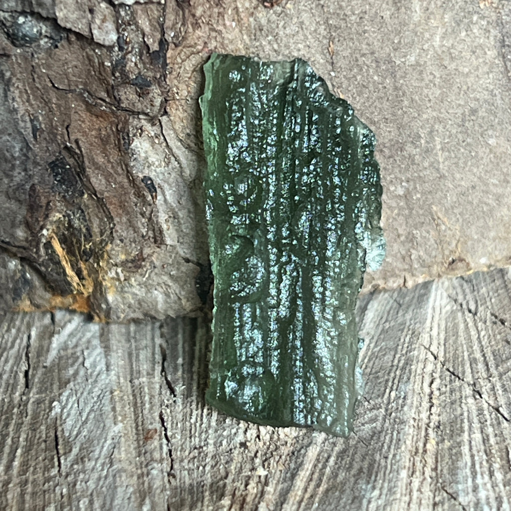 Moldavit piatra bruta model 12, pietre semipretioase - druzy.ro 2 