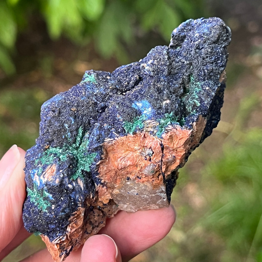 Azurit malachit piatra bruta model 22, pietre semipretioase - druzy.ro 2 