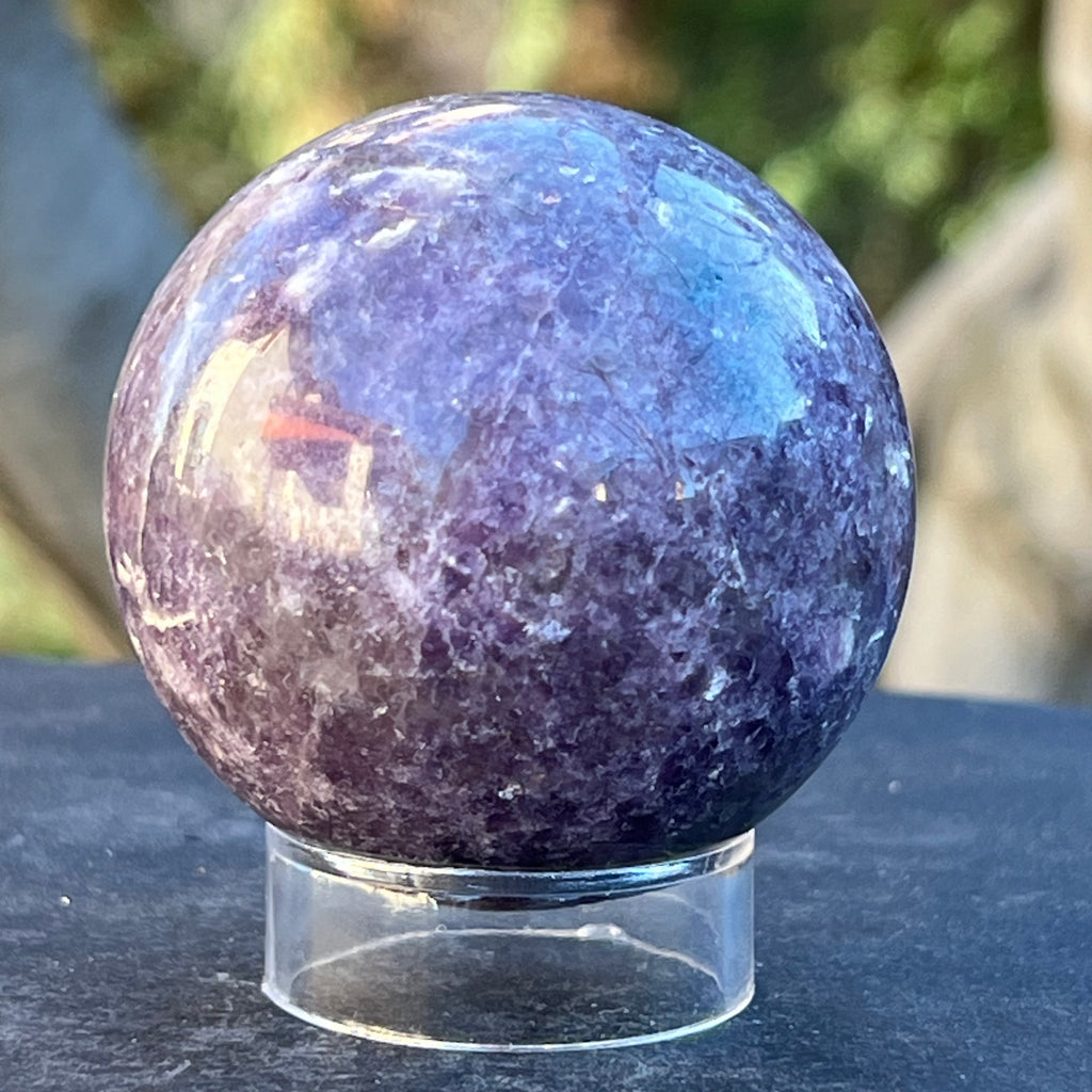 Lepidolit sfera model 7, druzy.ro, cristale 1