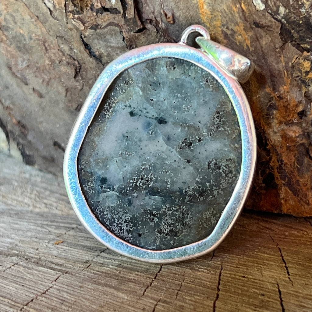 Pandantiv citrinn druzy din argint | Model 2, pietre semipretioase - druzy.ro 2 