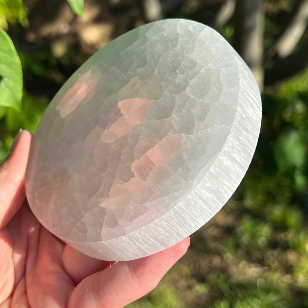 Disc selenit, pietre semipretioase - druzy.ro 4 