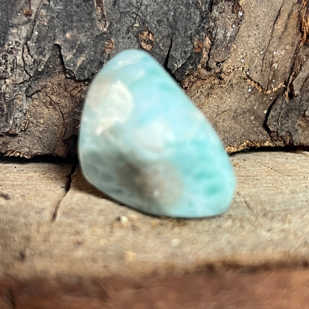 Larimar polisat model 9, pietre semipretioase - druzy.ro 2 