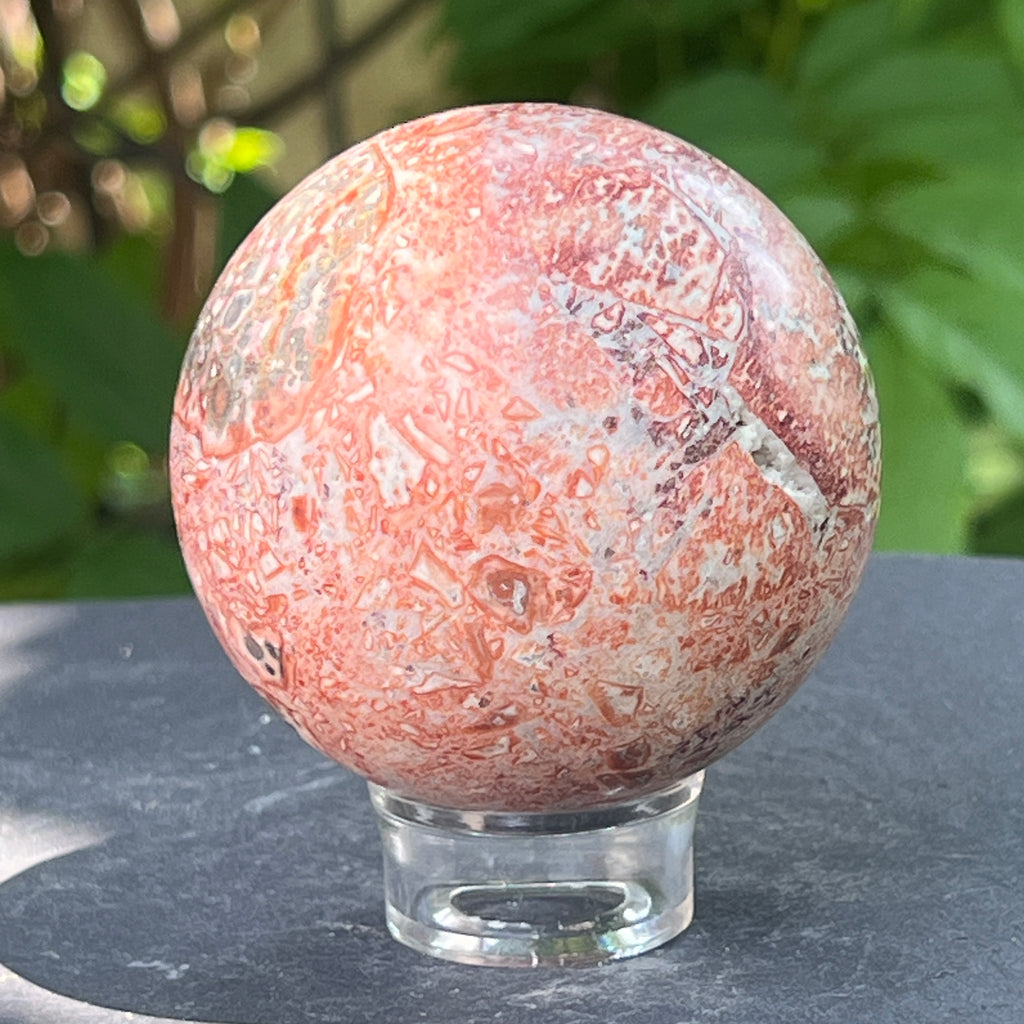 Sfera jasp piele de sarpe din Australia model 5, pietre semipretioase - druzy.ro 8 