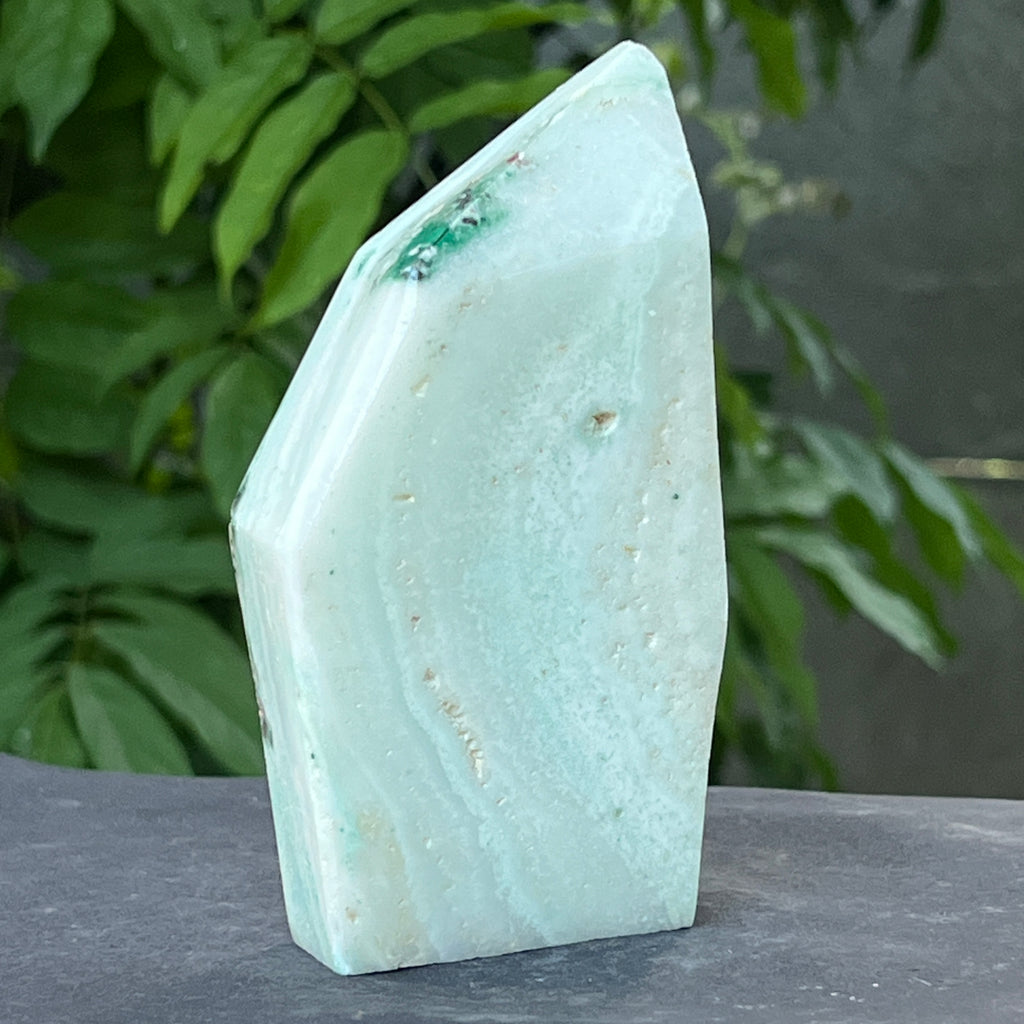 Sculptura generator aragonit albastru | Model 3, pietre semipretioase - druzy.ro 2 