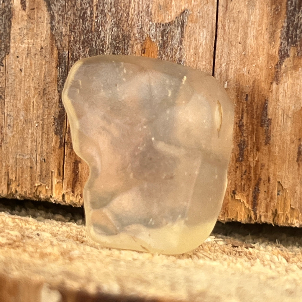 Tectita aurie sticla desertului Libia piatra bruta model 9, calitate AAA, pietre semipretioase - druzy.ro 3 