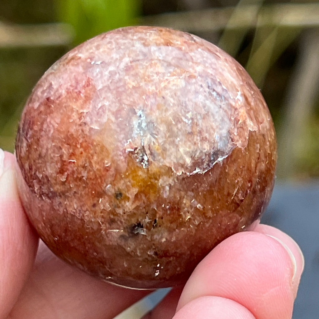 Sfera jasp rosu 3.5 cm, pietre semipretioase - druzy.ro 4 