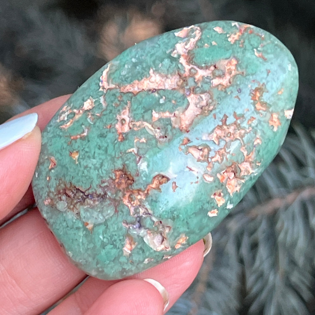 Crisopraz smarald palmstone model 7 din Zimbabwe, pietre semipretioase - druzy.ro 3 