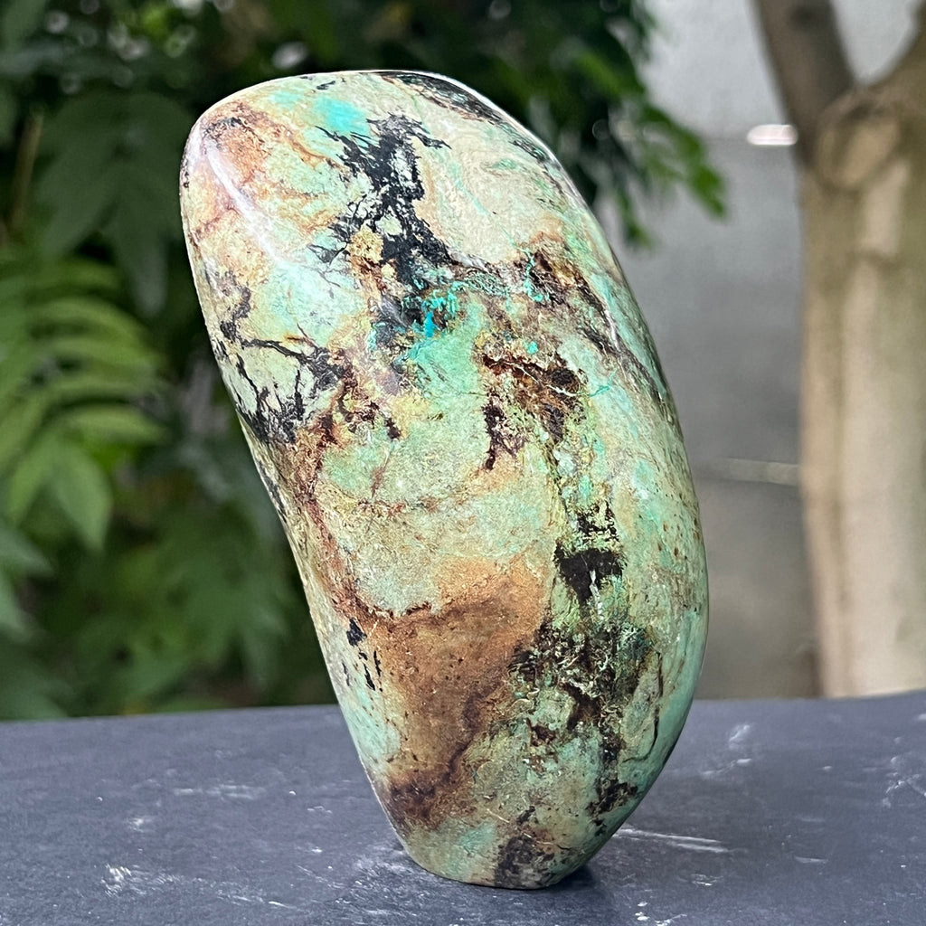 Sculptura crisocola model 2, pietre semipretioase - druzy.ro 4 
