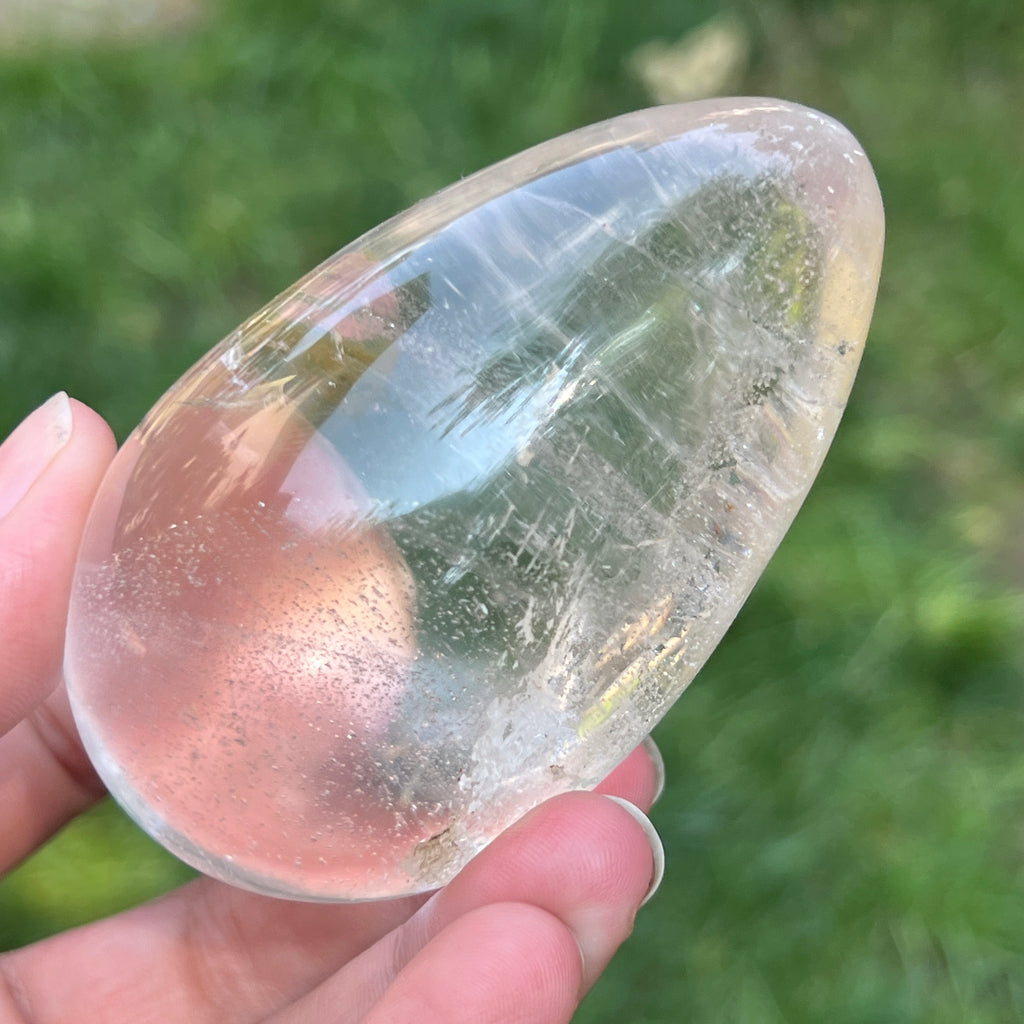 Ou din cuart de stanca/cristal incolor m3, pietre semipretioase - druzy.ro 6 