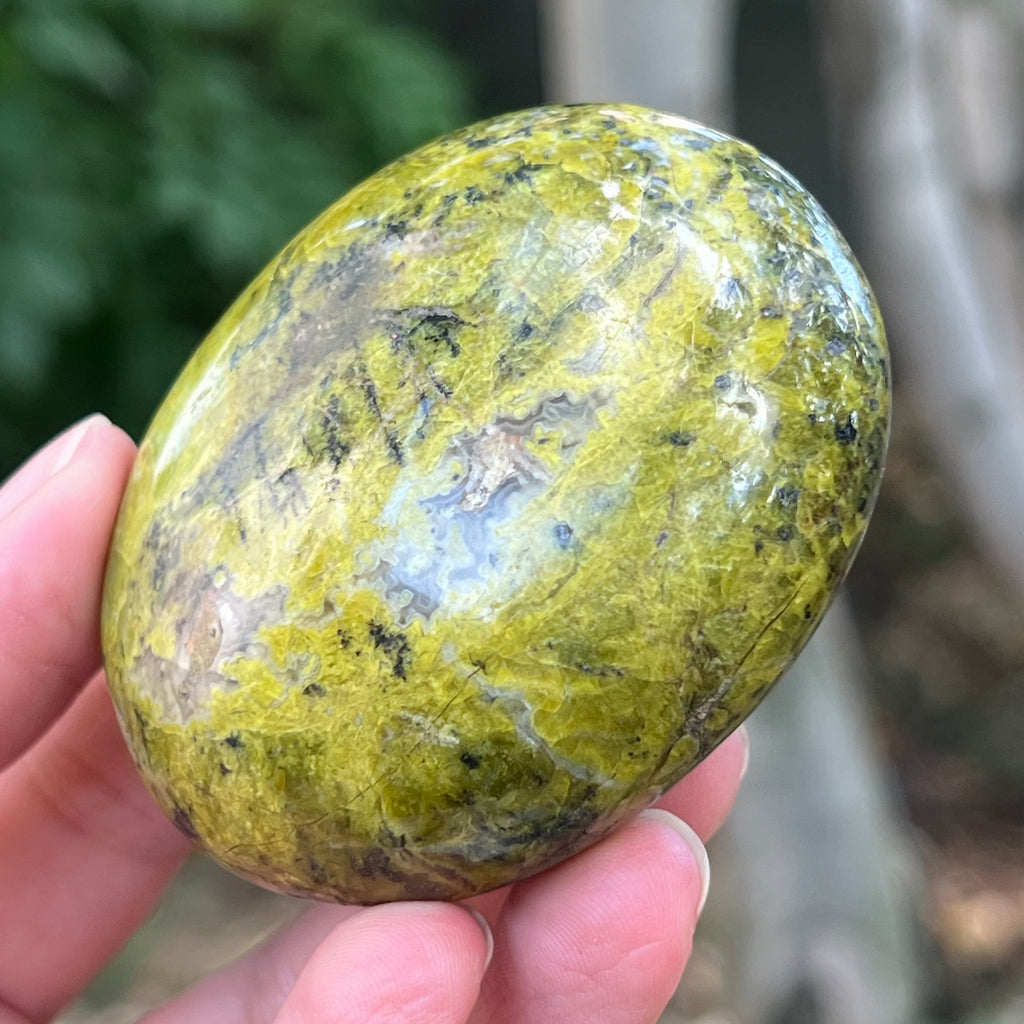 Opal verde palmstone m9, pietre semipretioase - druzy.ro 2 