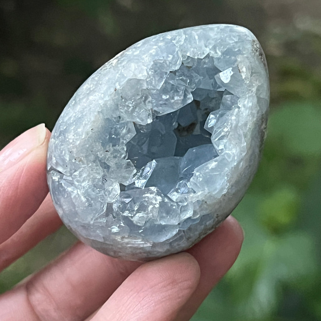 Ou geoda celestit /celestina model 75, pietre semipretioase - druzy.ro 1 