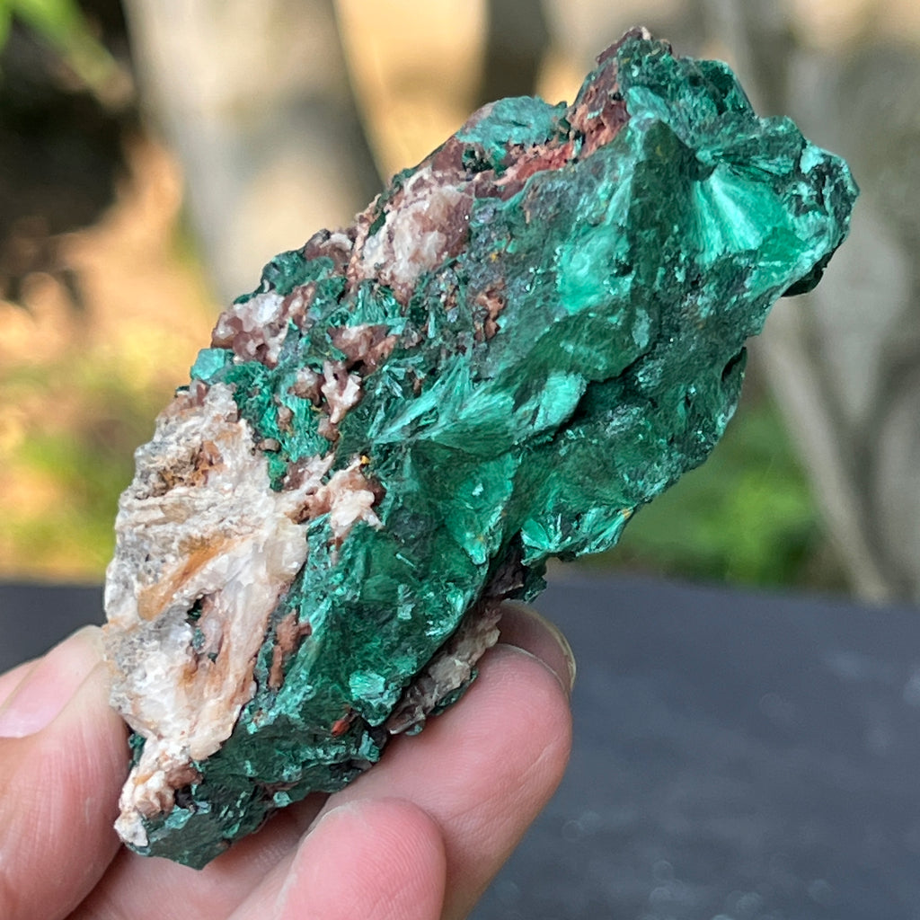 Malachit matasos piatra bruta m19, pietre semipretioase - druzy.ro 6 