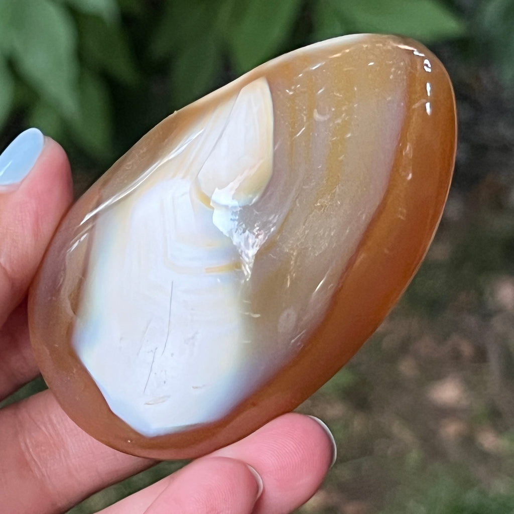 Agat Orca palmstone model 12, pietre semipretioase - druzy.ro 5 