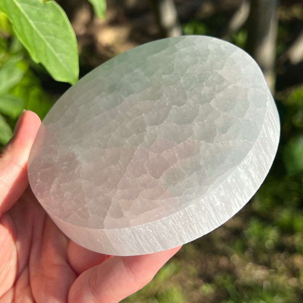 Disc selenit, pietre semipretioase - druzy.ro 3 