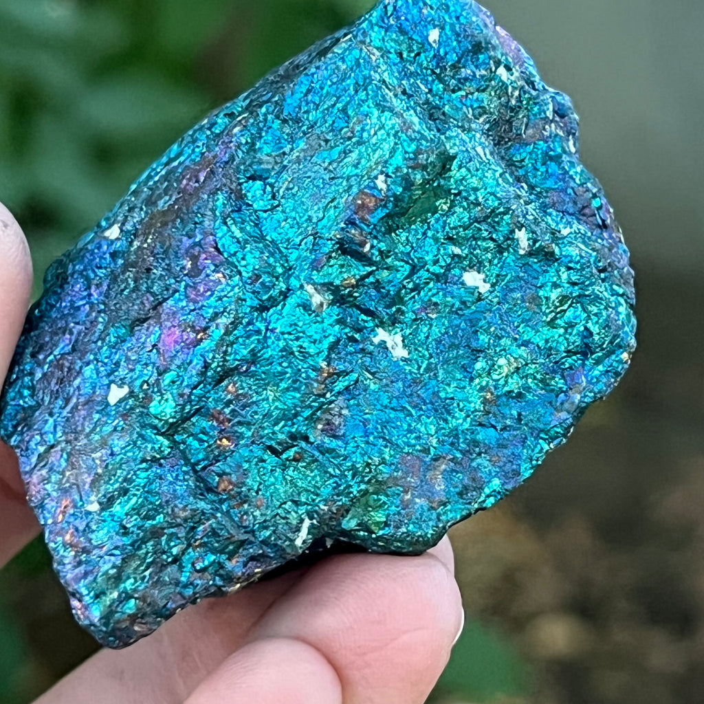 Calcopirita iridescentă din Mexic model 1, pietre semipretioase - druzy.ro 4 