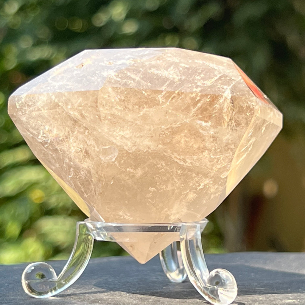 Cuart fumuriu curcubeu forma diamant model 5, druzy.ro, cristale 6