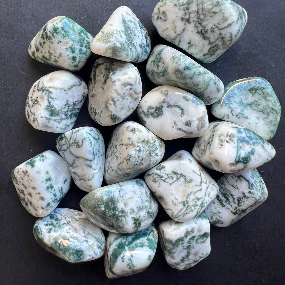 Agat copac piatra rulata mini – DRUZY