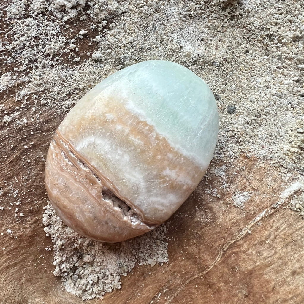 Palmstone calcit albastru caraibe m3, druzy.ro, cristale 2