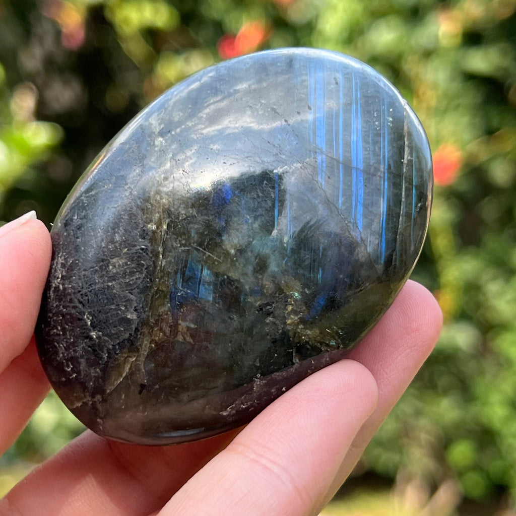 Labradorit palm stone m12, druzy.ro, cristale 2