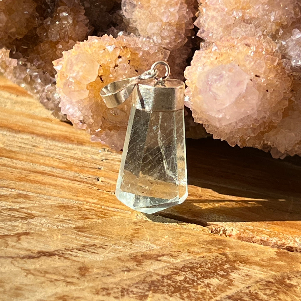 Pandantiv acvamarin argint model 5, druzy.ro, cristale 6
