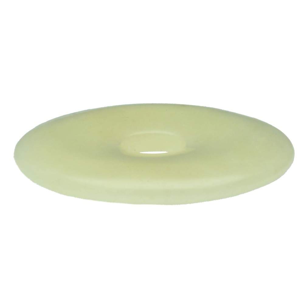 Pandantiv jad verde piatra pi donut L, pietre semipretioase - druzy.ro 2 