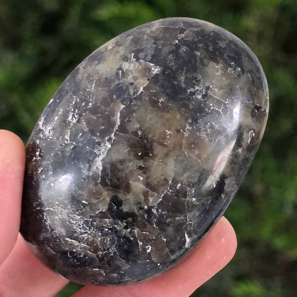 Palmstone Iolit (safir de apa) din Madagascar model 6, pietre semipretioase - druzy.ro 1 