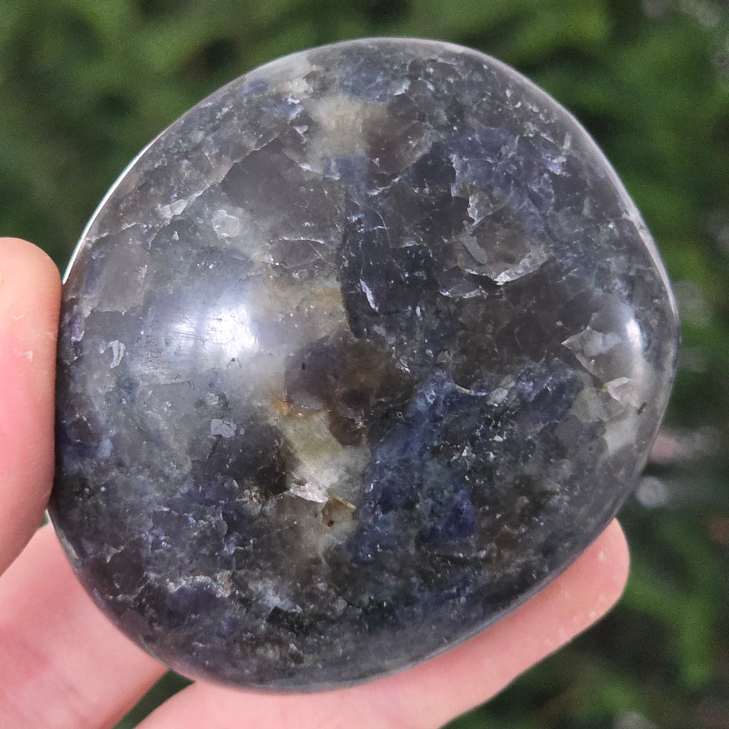 Palmstone Iolit (safir de apa) din Madagascar model 3, pietre semipretioase - druzy.ro 1 