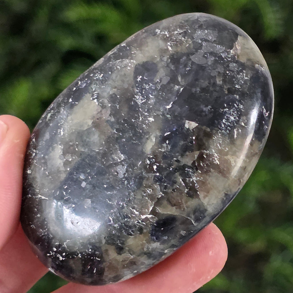 Palmstone Iolit (safir de apa) din Madagascar model 6, pietre semipretioase - druzy.ro 5 