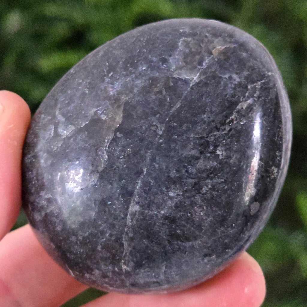 Palmstone Iolit (safir de apa) din Madagascar model 10, pietre semipretioase - druzy.ro 2 