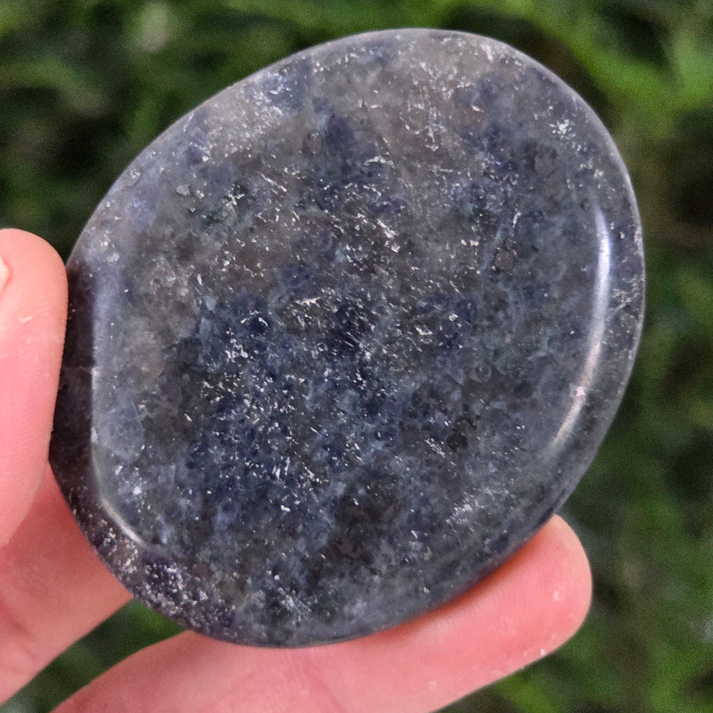 Palmstone Iolit (safir de apa) din Madagascar model 7, pietre semipretioase - druzy.ro 1 