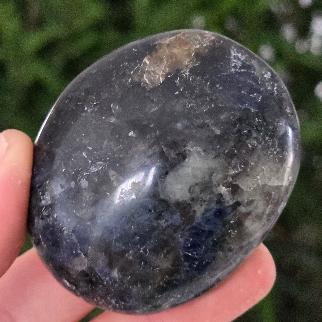 Palmstone Iolit (safir de apa) din Madagascar model 13, pietre semipretioase - druzy.ro 1 