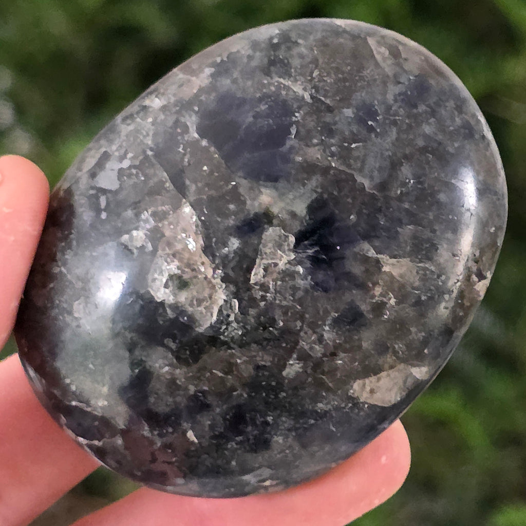 Palmstone Iolit (safir de apa) din Madagascar model 5, pietre semipretioase - druzy.ro 5 