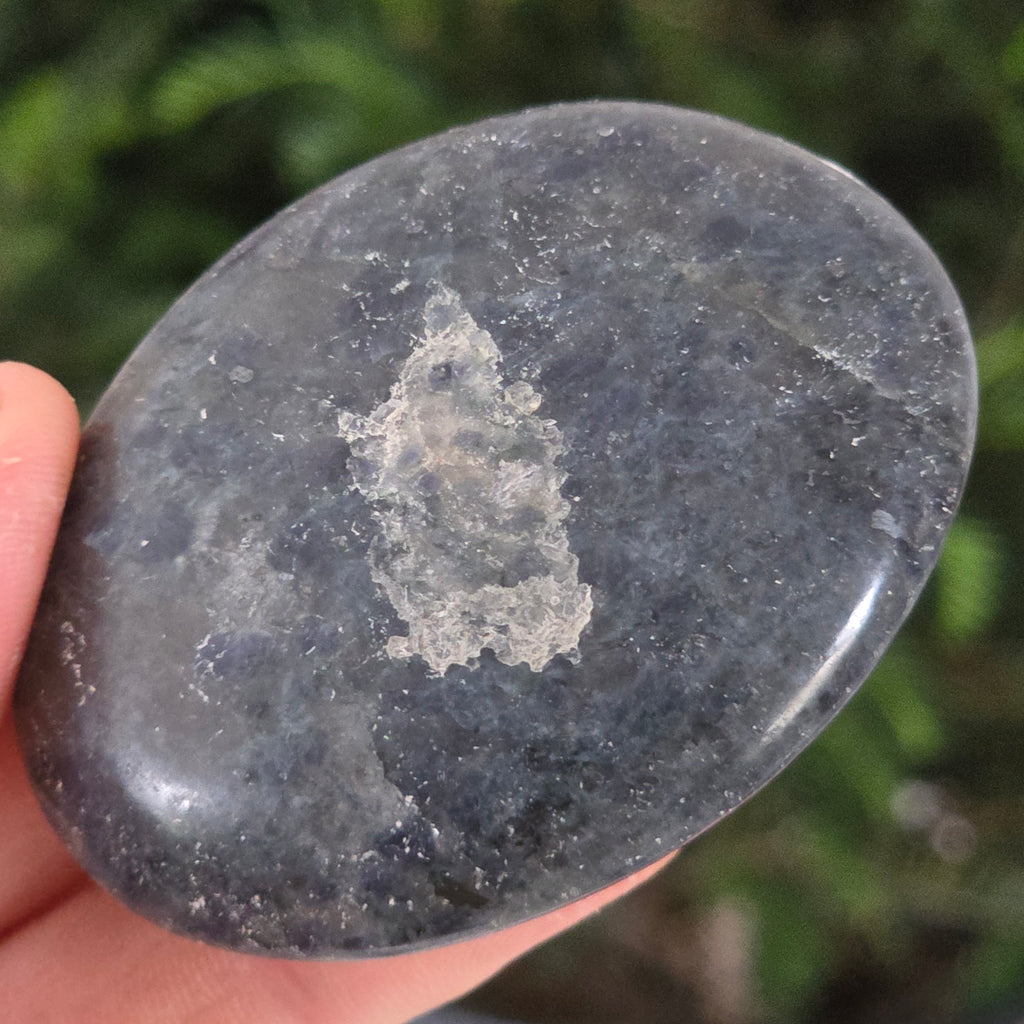 Palmstone Iolit (safir de apa) din Madagascar model 7, pietre semipretioase - druzy.ro 4 