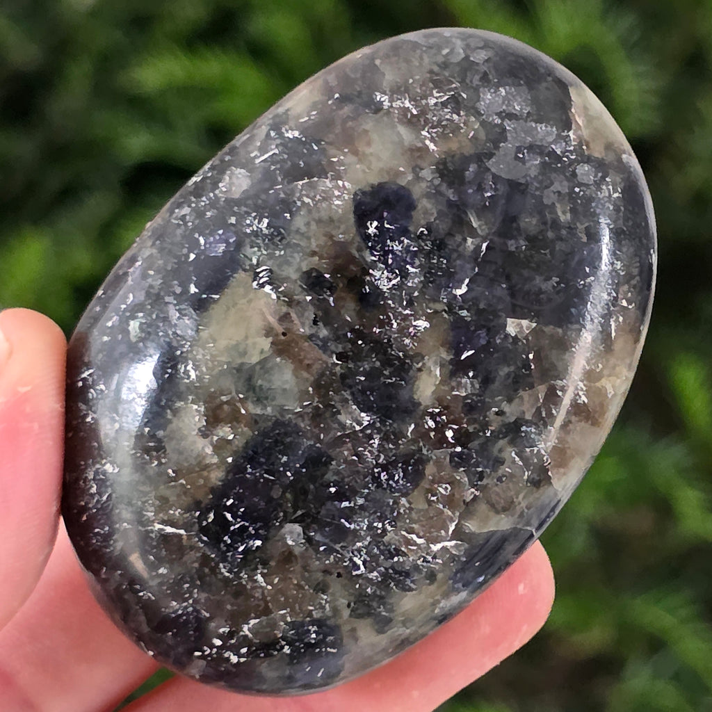 Palmstone Iolit (safir de apa) din Madagascar model 6, pietre semipretioase - druzy.ro 3 