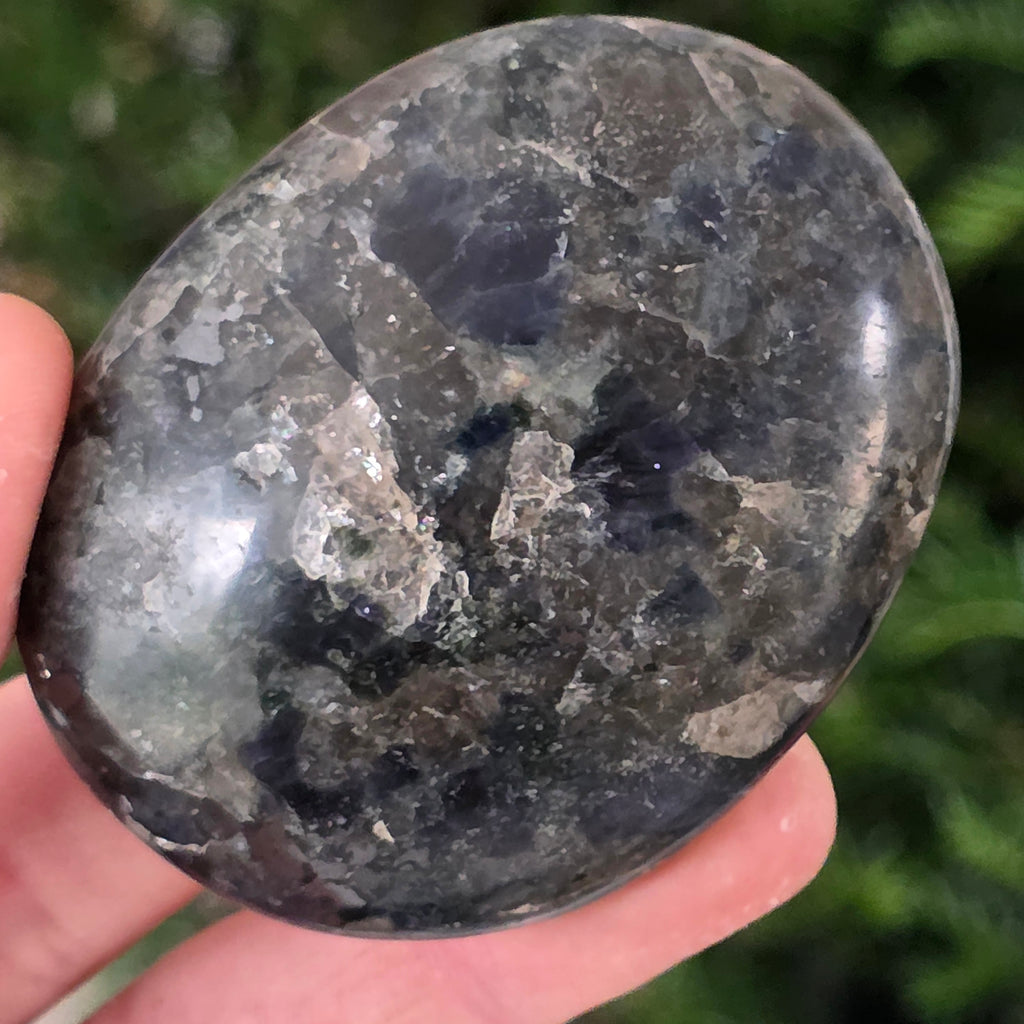 Palmstone Iolit (safir de apa) din Madagascar model 5, pietre semipretioase - druzy.ro 2 