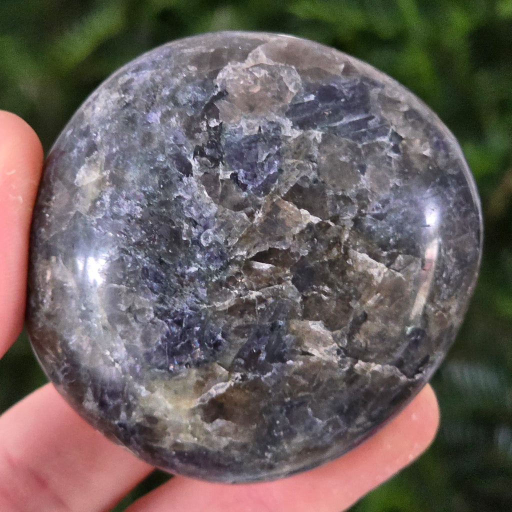 Palmstone Iolit (safir de apa) din Madagascar model 4, pietre semipretioase - druzy.ro 1 