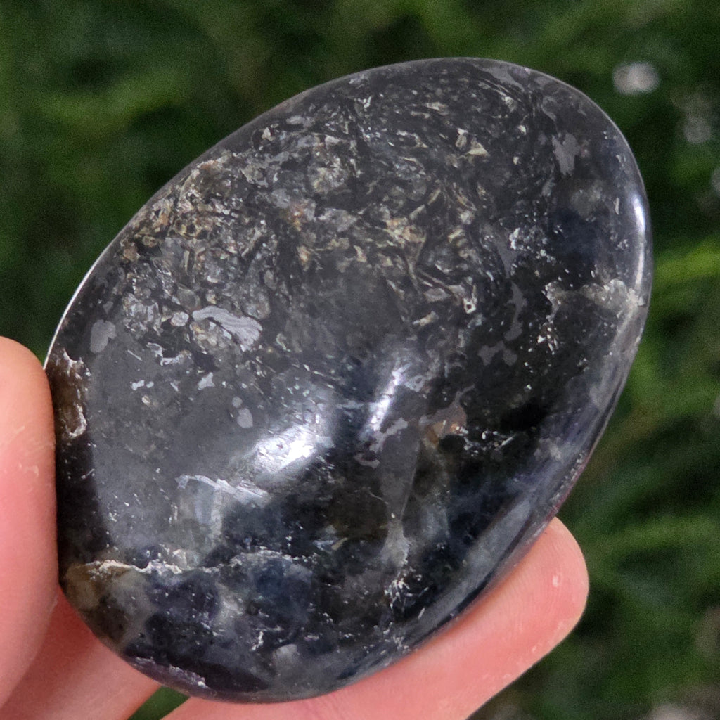 Palmstone Iolit (safir de apa) din Madagascar model 14, pietre semipretioase - druzy.ro 1 