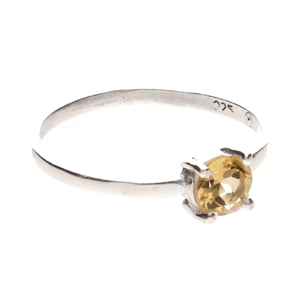 Inel citrin Joy, pietre semipretioase - druzy.ro 2 