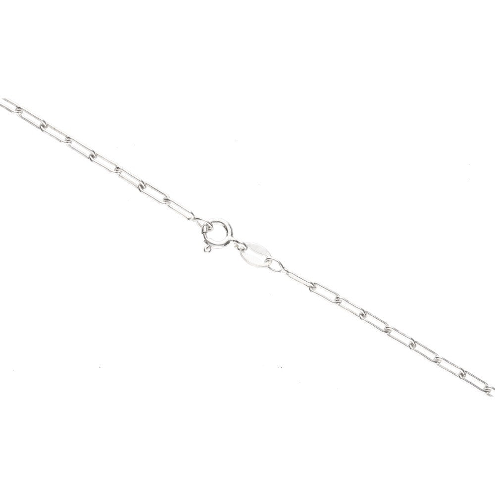 Lant argint 60 cm | Model 1, pietre semipretioase - druzy.ro 3 
