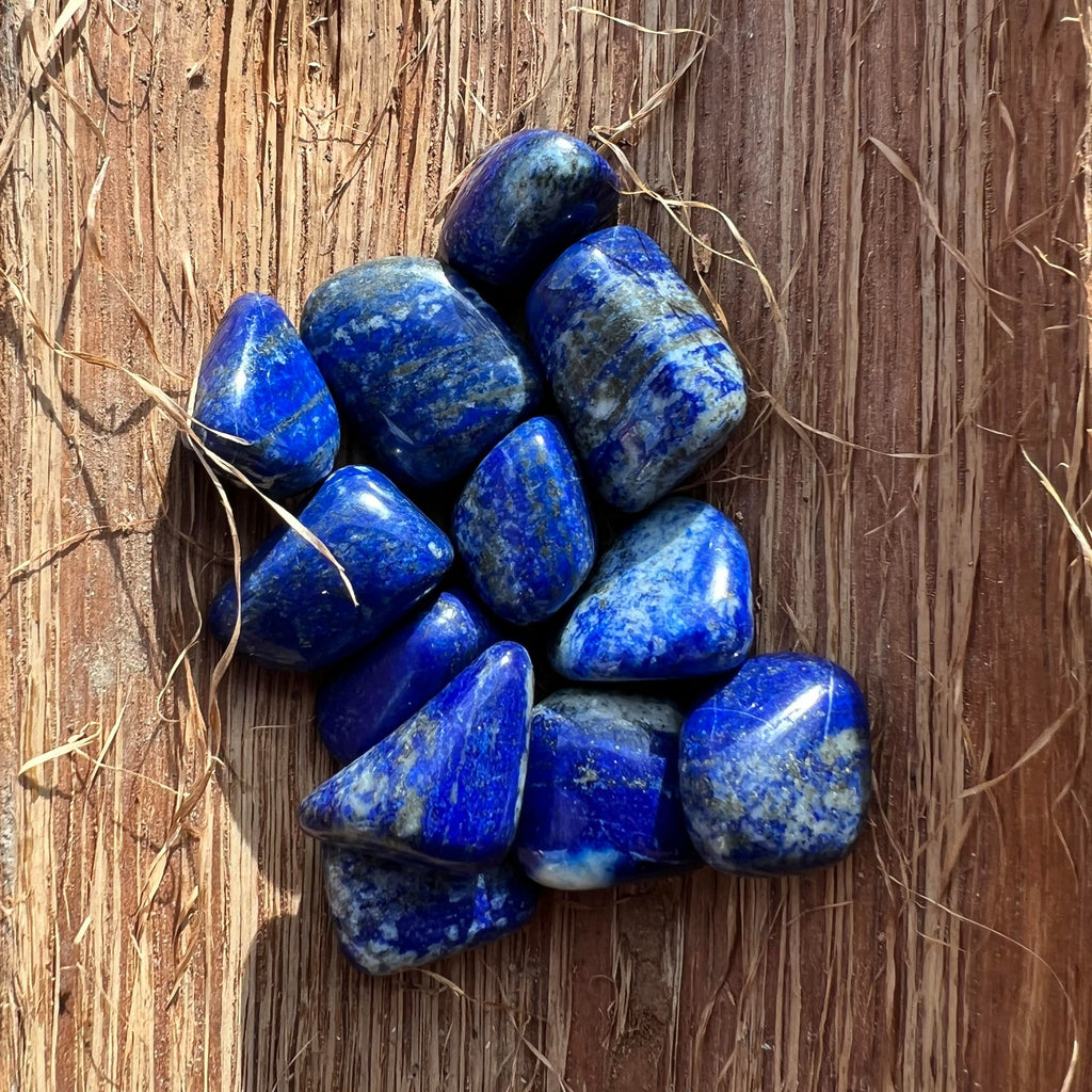 Lapis Lazuli piatra rulata mini, druzy.ro, cristale 6