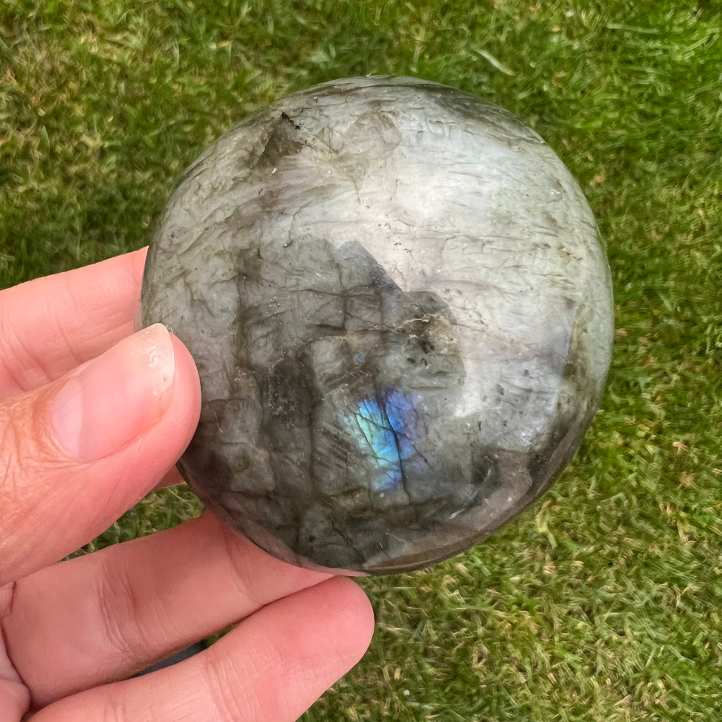 Labradorit palm stone m11, druzy.ro, cristale 4