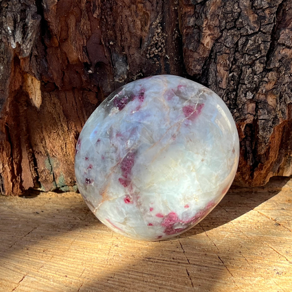 Palmstone rubelit/ turmalina roz m2, druzy.ro, cristale 1