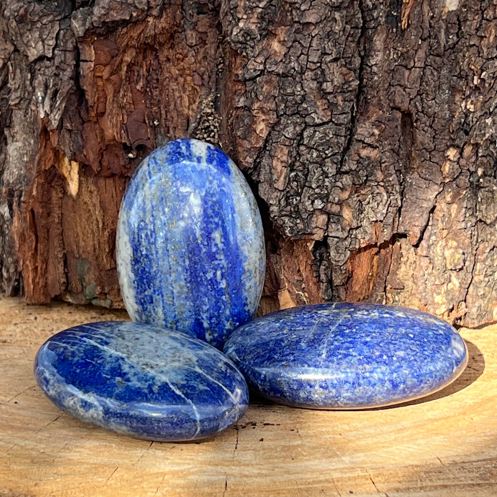 Palmstone lapis lazuli m12, druzy.ro, cristale 3