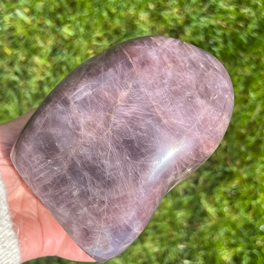 Cuart roz-violet forma libera m2, druzy.ro, cristale 4