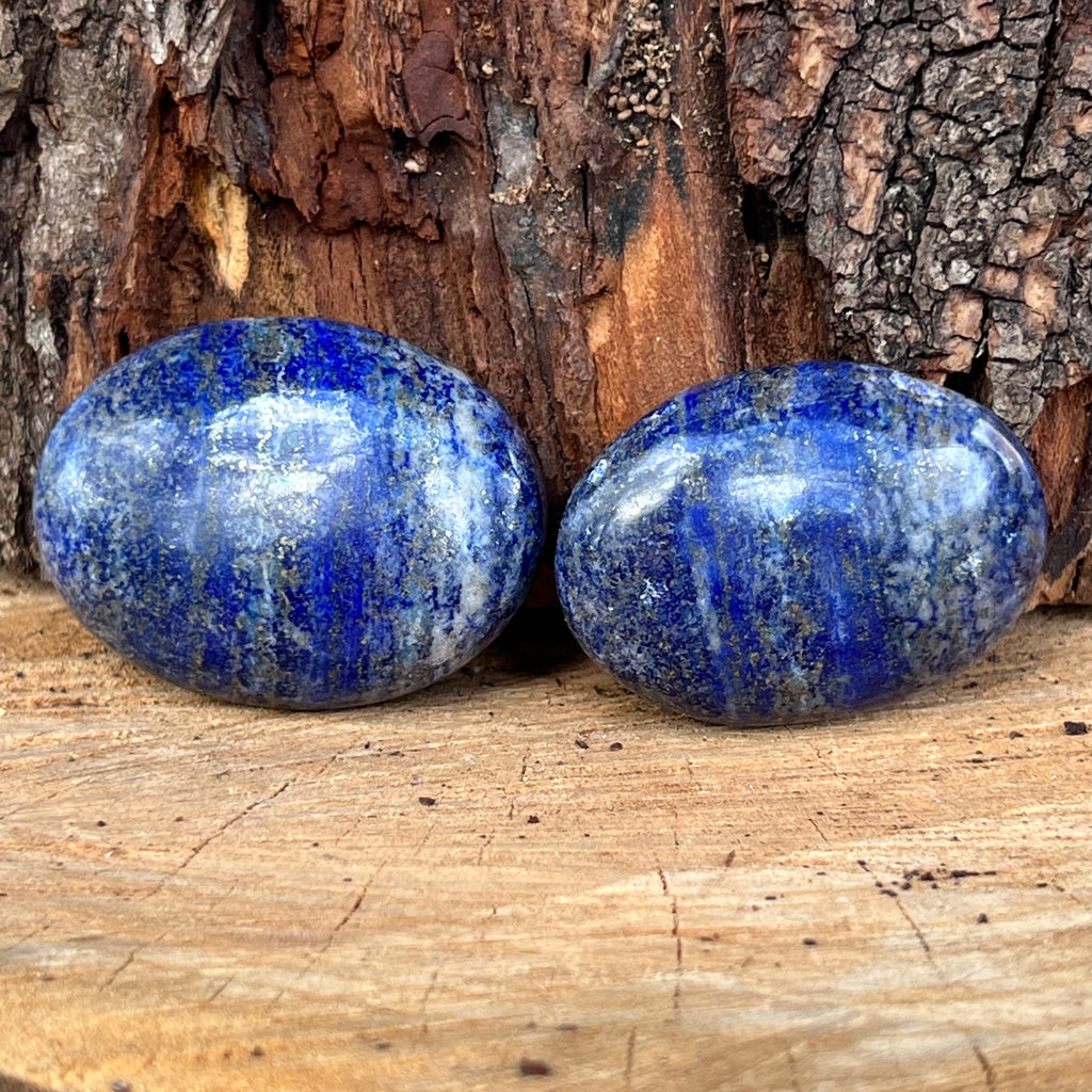 Palmstone lapis lazuli m14, druzy.ro, cristale 1