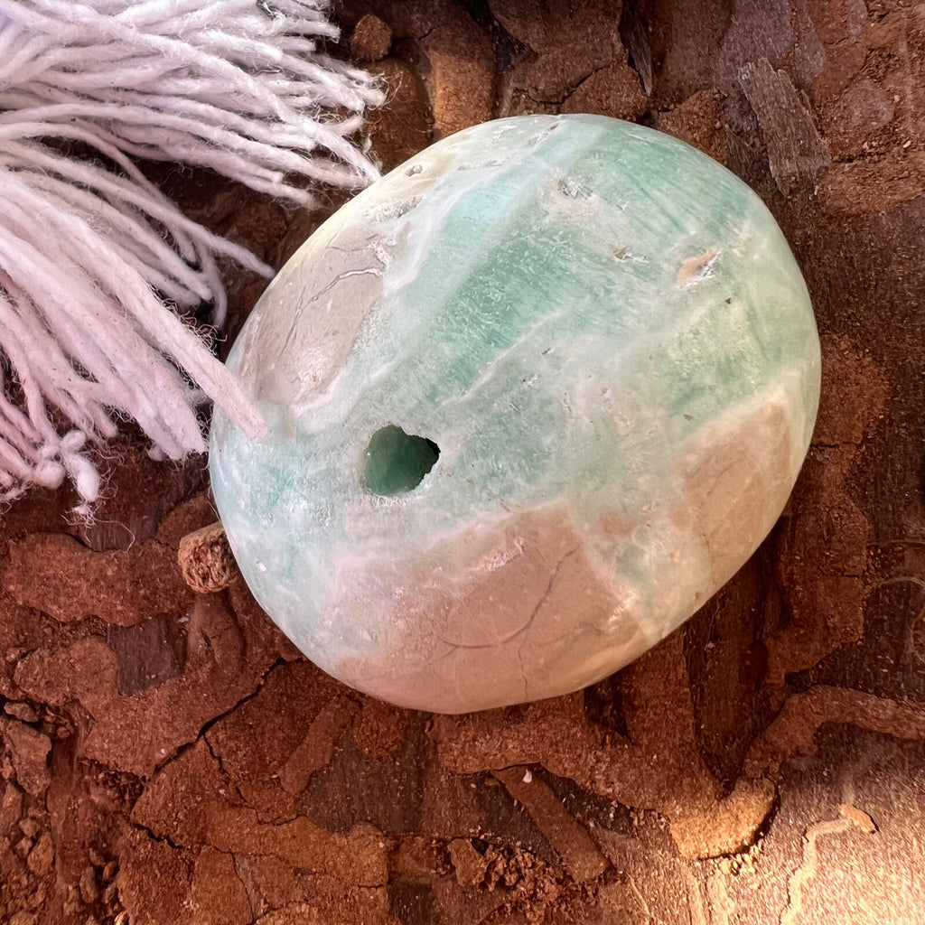 Pochet stone aragonit albastru m1, druzy.ro, cristale 2