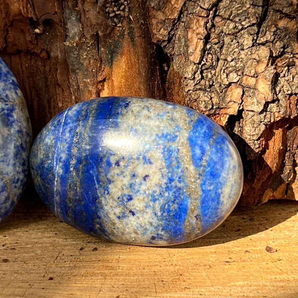 Palmstone lapis lazuli m13, druzy.ro, cristale 3