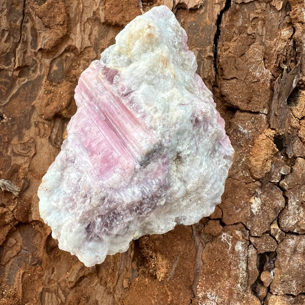 Turmalina roz bruta m4, druzy.ro, cristale 3